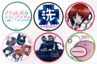 全6種セット ワッペン 「ガールズ＆パンツァー in 大洗」