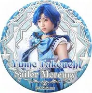 Takeuchi Yume (Sailor Mercury) Seramu Original metal badge 「 Musical Pretty Guardian Sailor Moon -Amour Eternal - 」
