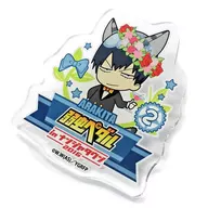 荒北靖友 アクリルバッジ 「弱虫ペダル in ナンジャタウン 2016」 キャラバン屋台 東堂のカチューシャ投げ 成功景品