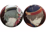 Minazuki Teardrop & Kannazuki Kuu metal badge 2 Piece Set "Ani KUJI Tsukiuta. Procellarum" E-3 Prize