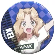 Kei metal badge "Girls und Panzer Theater Character Pop Store" Theater edition Galpan Demarquía C Award
