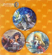 Yellow metal badge Set (3-Pack Set) "FIRE EMBLEM 0 (Seifa)" C91 Goods