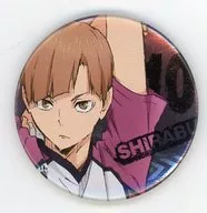 14.白布賢二郎 「ハイキュー!! 烏野高校 VS 白鳥沢学園高校 キャラバッジコレクション」