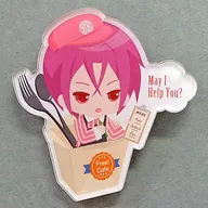 Rin Matsuoka "Free! -Eternal Summer- Free! Cafe in Winter Acrylic Badge"
