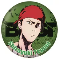 Tetsuhei Shirayuki metal badge 「 Band, let's do it! 」