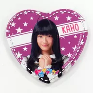 Okuda Kokoro (Nikaido Natsubu) Heart-shaped metal badge "TEEN×TEEN Theater 『 FIRST LOVE MONSTER 』" Gacha Gacha Premium