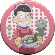 Osomatsu "Osomatsu ×nicocafe Trading metal badge" limited to Nikoniko Head Office