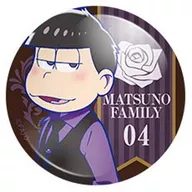 Ichimatsu (up-pattern) "Osomatsu-san MatsunoFamily Trading Can Emblema vol. 2"