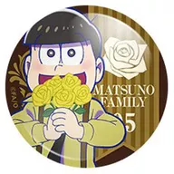 Jushimatsu (Up Pattern)' Osomatsu san MatsunoFamily trading metal badge vol. 2'