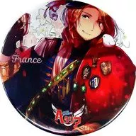 French Art Can Plate Collection "Hetalia The Beautiful World" animate Girls Festival 2015 Goods