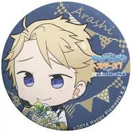 鳴上嵐偶像夢幻祭！×animatecafe交換式徽章2 nd Anniversary ver.(A)"