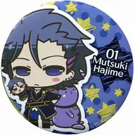 睦月始(円型) バッジ Six Gravity Ver. 「パペっと! ツキウタ。 THE ANIMATION Six Gravity Ver.」