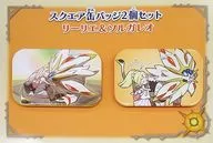 リーリエ＆ソルガレオ スクエア缶バッジ2個セット 「ポケットモンスター サン・ムーン」 ポケモンセンター限定