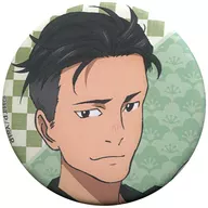 Otabek Altin "YURI!!! ON ICE x Oedo Onsen Monogatari - Ooedo-Onsen-Monogatari on ICE Exhibition - Trading metal badge Onsen Ver."