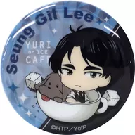 Seung-gil Lee "YURI!!! ON ICE Cafe PVC Badge (SD)"