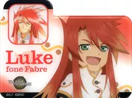 Luke fone Fabre Sakumen Name Badge "TALES OF THE ABYSS" Tales of Festival 2017 Goods