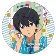 Nanase Haruka Leather Badge 「 Eiga High Speed! -Free! Starting Days - 」