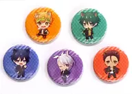 [A la Carte] Conjunto de 5 piezas de Mini Character metal badge Set "PS Vita Soft Fighting Bancho Otome ~ Completely Completely My Honey ~ animate Limited Set" Special benefits included in the box
