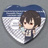 朔间凛月偶像梦幻祭！×animatecafe集换式爱心型徽章梦之咲厨师ver.A组
