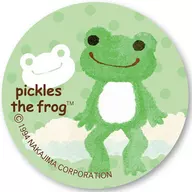 A.グリーン 缶バッチ 「pickles the frog-かえるのピクルス-」