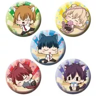 Team Ho-Neko Men's metal badge Set (5-Pack) "Star-Myu"
