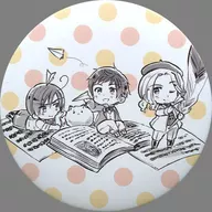 Romano & Spanish & French "Hetalia Axis powers (original version) Character Badge Collection Vol. 1"