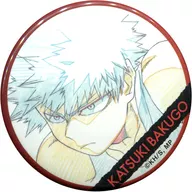 Katsuki Bakugo (letter color red) : "MY HERO ACADEMIA Genga Character Badge Collection"