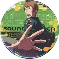 Tatsuya Kima "WORLD TRIGGER Border Ikebukuro Branch & Hakata Branch Dedeka metal badge -SQUAD LEADERS -"