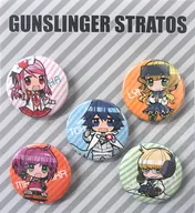 CANBADGE SET C(5個SET)「雙槍激鬥Gunslinger Stratos」Stratos節！周邊