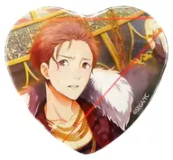"Yumeiro Cast THEATER SHOP IN AGF2017 Heart Shape metal badge vol. 6" animate Girls Festival 2017 Goods by Subaru Jogasaki (Kaito)
