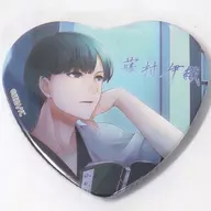 [Secreto] Iori Fujimura (with signature) "Yumeiro Cast THEATER SHOP IN AGF2017 Heart Shape metal badge vol. 6" animate Girls Festival 2017 Goods