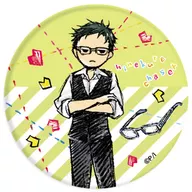 小田嶋大和(眼鏡あり) 「ひねくれチェイサー 缶バッジ グラフアートデザイン」