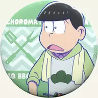 Choromatsu "Osomatsu san × THE Character SHOP metal badge BBQver."