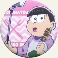 Todomatsu "Osomatsu san × THE Character SHOP metal badge BBQver."