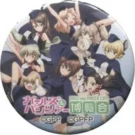 各校隊長 ガルパン博に行ってきました缶バッジ 「ガールズ＆パンツァー博覧会」 入場特典
