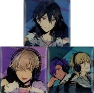 UNDEAD (jacket illustration) original pin badge (3 types) set "CD-Radio Ensemble Stars! ~ Kitten afraid of night monster ~ Animate limited edition" whole volume Purchase benefits