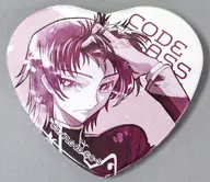 "CODE GEASS ~ Lelousch of Rebellion ~ Character Pop Store Heart metal badge Collection" by Lelousch Rampage (Up)