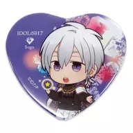 Wish Voyage 「 Idolish7 ×animatecafe Trading Trading Heart-Shaped metal badge 」