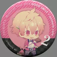 Koi kisaragi "TSUKISTA. Memorial Tour 2018 ×GOOD SMILE×animatecafe Trading metal badge"