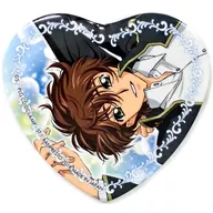 Suzaku (uniform) heart-shaped metal badge "Amusement Ichiban Cafe CODE GEASS: Lelouch of the Rebellion" Game Center Limited Drink Order Bonus