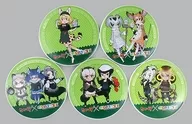 Key Visual Original Emblemes 5-Piece Set "Nakau x Kemono Friends Nakau Come and Fatty Friends Campaign" Point Lottery Award