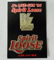 B'z Badge Set (2-piece Set) "B'z LIVE-GYM' 96" Spirit Loose ""