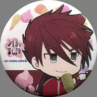 "Continued TOUKEN RANBU HANAMARU ×animatecafe Trading metal badge" by Hiroshi Ohtsumi