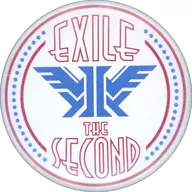 Exile THE SECOND (logo / white) metal badge "Exile THE SECOND LIVE TOUR 2017-2018" ROUTE6-6 ""