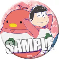 With Chun collection, metal badge, Osomatsu Ver. "Osomatsu san"