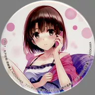 加藤惠(原作11卷)「路人女主的养成方法Cradle展包装插图和原作封面罐+α徽章」