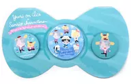 Victor Nikiforov x Pom Pom Purin metal badge 3 piece set "YURI!!! ON ICE x Sanrio Character C92 goods"