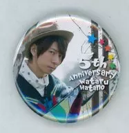 羽多野渉(帽子：ベージュ) 缶バッジコレクション～Museum ver.～ 「羽多野渉 5thAnniversaryProjectミュージアム」
