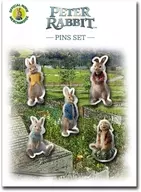 Peter Rabbit Pin Badge Set (5 pcs)