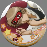 Sogo Okita (sleeping face) "Ichiban Cafe GINTAMA' ~ Only those who are usually dressed up have terrible sleeping face ~ metal badge"